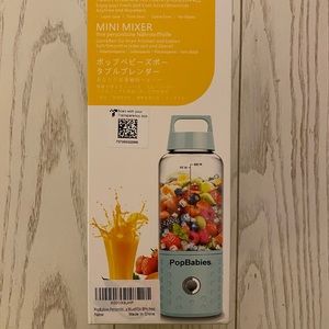 NIB Popbabies Portable Blender